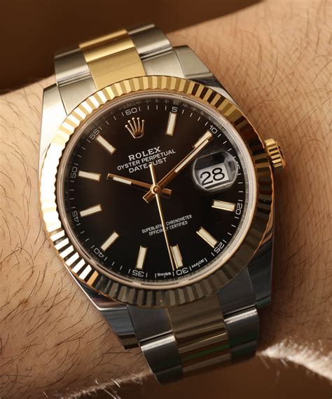 men's rolex two tone datejust